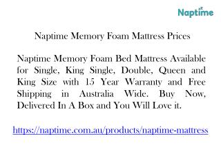 Naptime Foam Mattress Shop