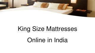 Best Collection Of King Size Mattress in India
