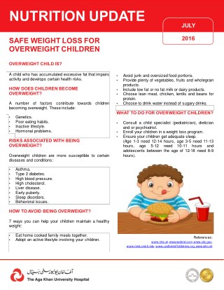 Overweight Children