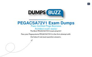 New PEGACSA72V1 VCE exam questions with Free Updates