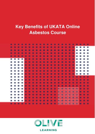 Key Benefits of UKATA Online Asbestos Course