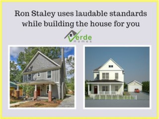 Avail the unique home building design from Ron Staley