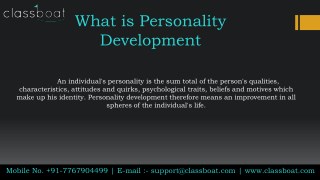 Best personality development classes in mumbai