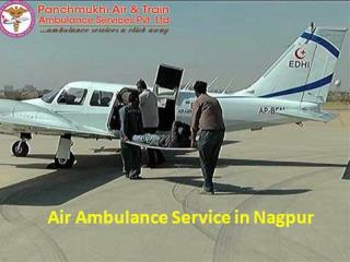 Emergency Air Ambulance Service in Nagpur available for Patient