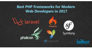 Best PHP Frameworks for web developers