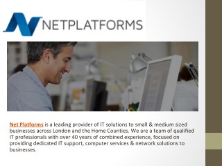 IT Consultancies in London - Net Platforms