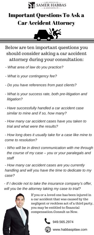 Important Questions To Ask a Car Accident Attorney