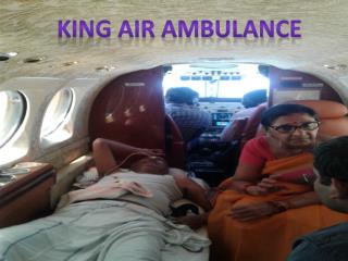 Medical Emergency King Air Ambulance Service in Jabalpur at Low Fare