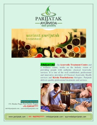 Parijatak Ayurveda Treatment for Otitis Media