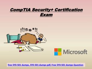 Free Download SY0-501 braindumps â€“ CompTIA SY0-501 Real Exam Questions Dumps4download.com