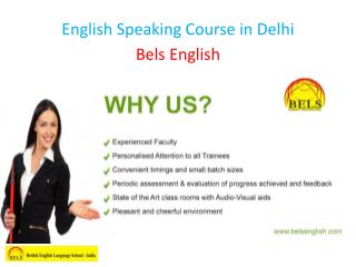 English Speaking Course in Delhi