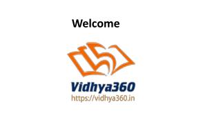 Vidhya360 - India's No.1 Educational Portal