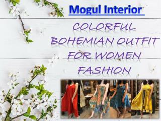 COLORFUL BOHEMIAN OUTFIT FOR WOMEN FASHION