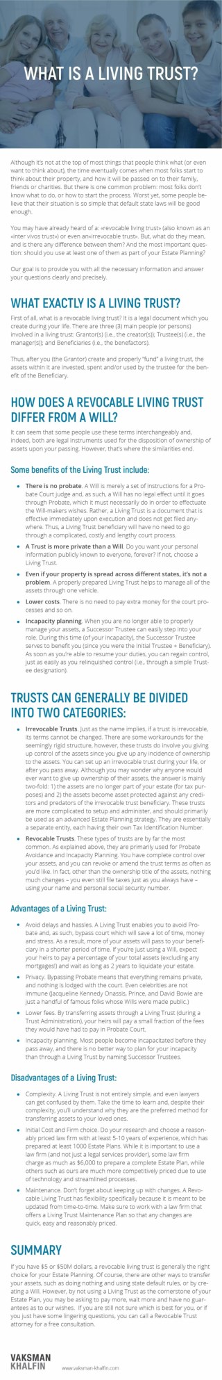 What is a Living Trust?