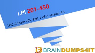 201-450 Exam Braindumps