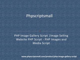 Image Selling Website PHP Script - PHP Images and Media Script