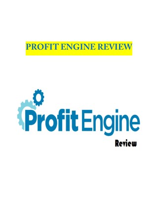 An Affiliate Program Profit Engine You Must Think About