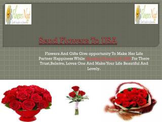 Send Flowers To USA