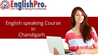 English speaking Course in Chandigarh