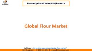 Global Flour Market Size and Share