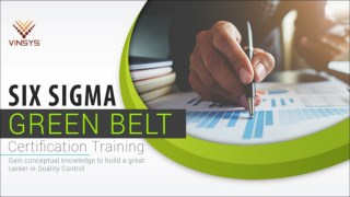 Six Sigma green belt online training Hyderabad-six sigma certification institutes â€“ Vinsys