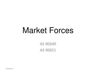 Market Forces
