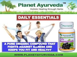 Daily Essential Natural Health Supplement | Anti Oxidant Natural Supplement