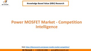 Power MOSFET Market Competition Intelligence