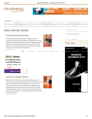Baba Ramdev Yoga Books