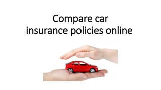 CompareÂ Car InsuranceÂ Policies Online