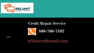 Benefit of Credit Repair Service - Reliant Credit Repair