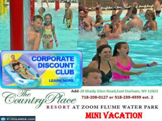 Enjoy full of fun Mini Vacation with your Family