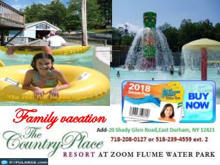 Come with us and get affordable Family Vacation at the Country Place Resort