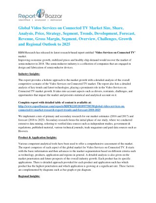 Video Services on Connected TV Market â€“ Growth Extension Survey 2025