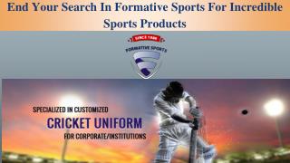 Customized Cricket Uniforms Manufacturers