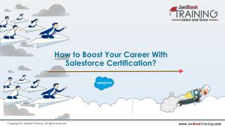 How to Boost Your Career With Salesforce Certification?