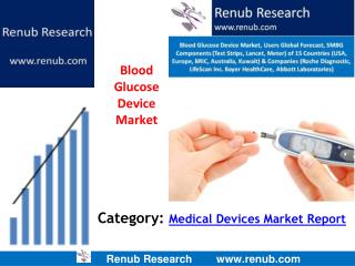 Global Blood Glucose Device Market will be USD 19 Billion industry by 2024