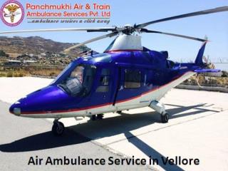 Get Air Ambulance Service in Vellore with Doctor Facility