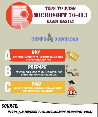 Get 100 % Success Ensured Microsoft 70-413 Questions Demo