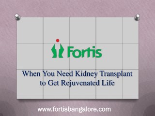 Get The Best Kidney Transplant Center