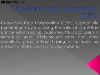 Digital CUSP | Digital Marketing, SEO & Conversion Rate Optimization Knoxville, TNÂ 