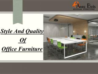 Office Furniture Manufacturers