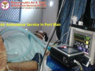 Get Air Ambulance Service in Port Blair with Medical Equipment