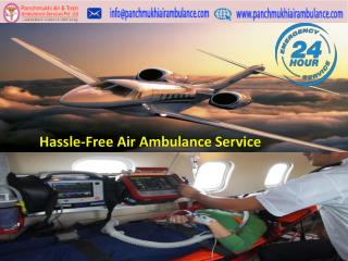 Panchmukhi Air Ambulance Service in Kolkata at lowest charge