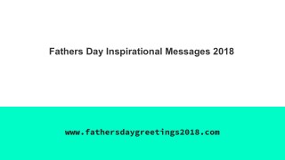 Happy Fathers Day Messages
