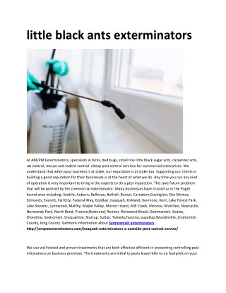 Sammamish exterminators