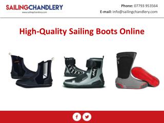 High-Quality Sailing Boots Online