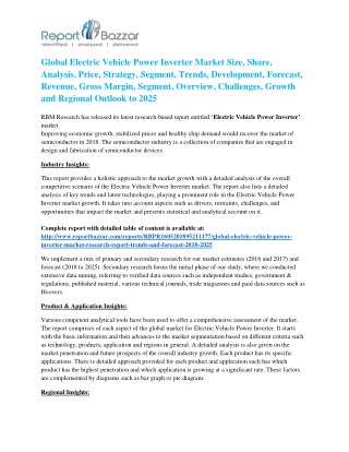 Electric Vehicle Power Inverter Market â€“ Growth Extension Survey 2025