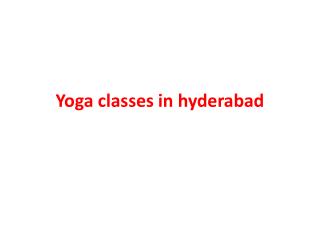 Yoga Trainers in India | hyderabad | gosaluni