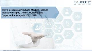 Menâ€™s Grooming Products Market - Insights, Size, Share, Opportunity Analysis, and Industry Forecast till 2025